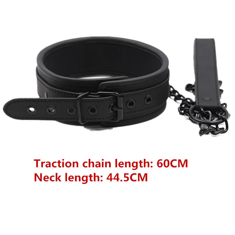BDSM Bondage Kit — Handcuffs, Ankle Cuffs & Collar