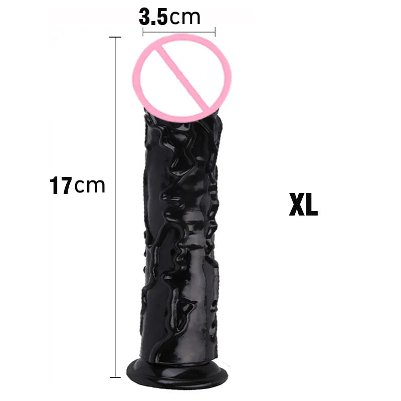Realistic Vibrating Dildo for Couples