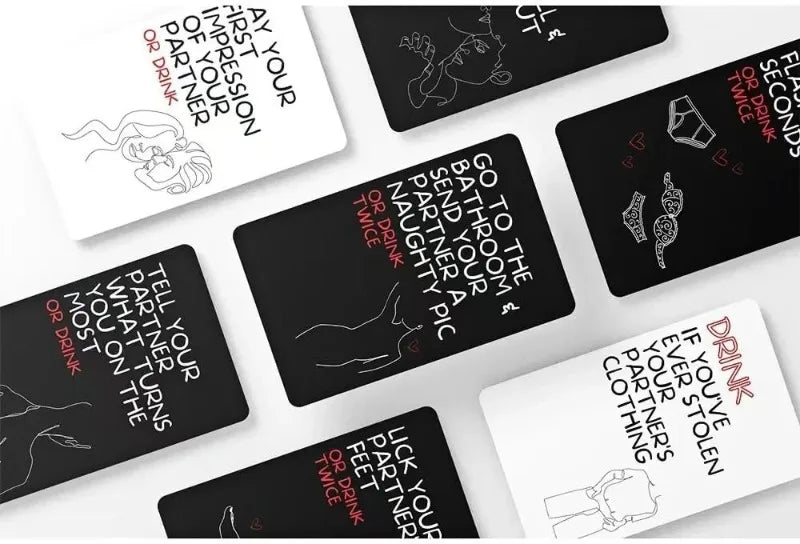 Couples' Position Card Game