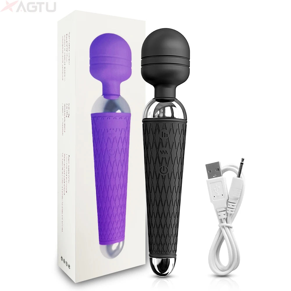 Magic Wand AV Vibrator — Clitoral & G-Spot Stimulator