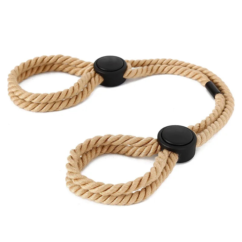 Adjustable Wrist Restraint Cuffs — Soft Bondage Set