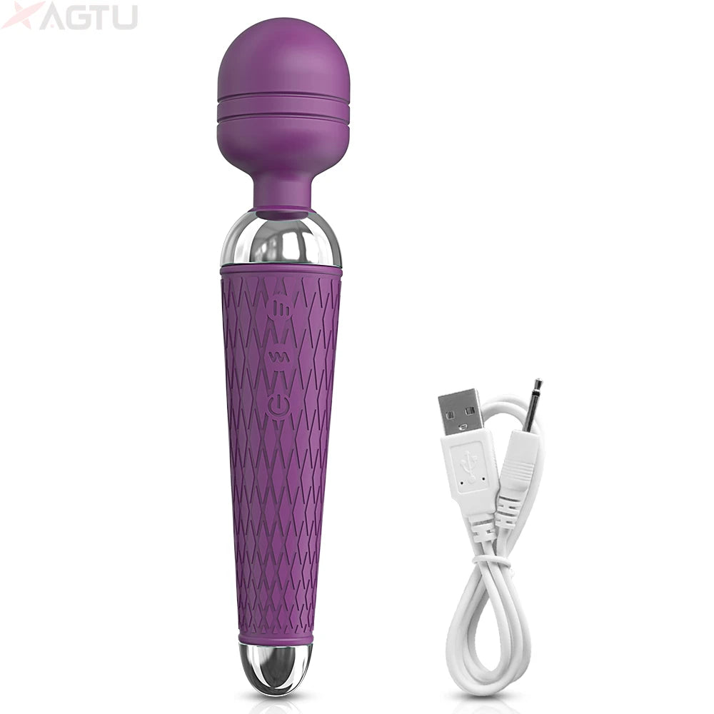 Magic Wand AV Vibrator — Clitoral & G-Spot Stimulator