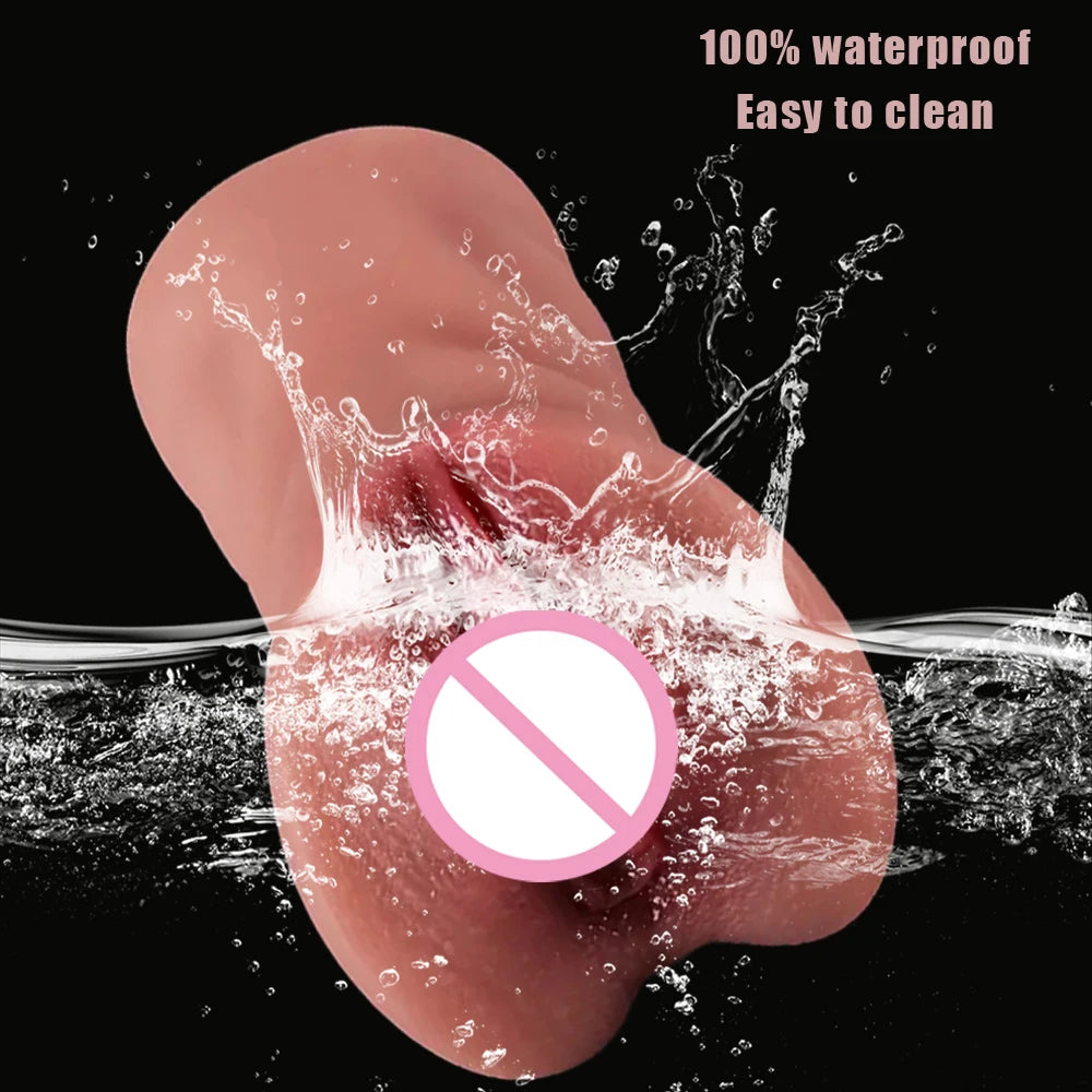 Sex Toys for Men Vagina Male Masturbators Cup Real Pussy Real Vagina Sextoys TPE Adult Product 3D Realistic Masturbator Sex Toy