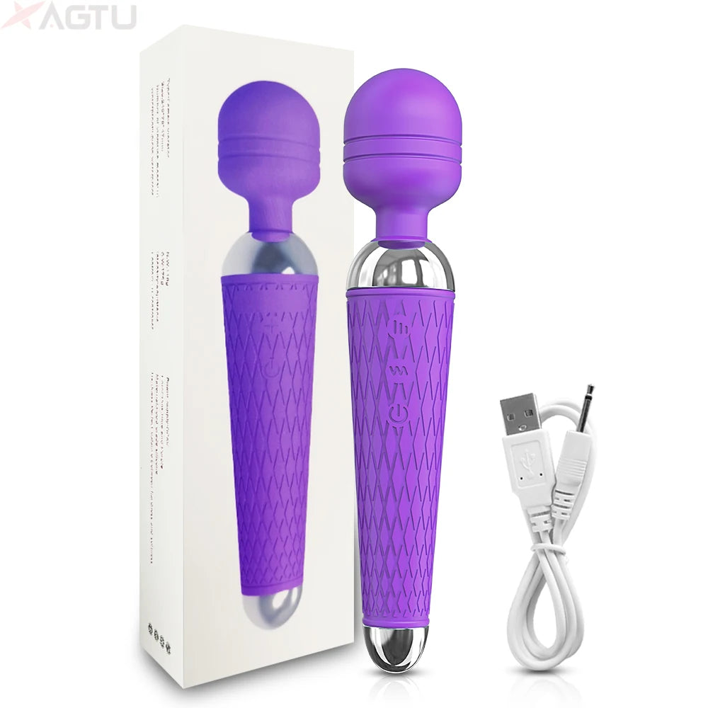 Magic Wand AV Vibrator — Clitoral & G-Spot Stimulator