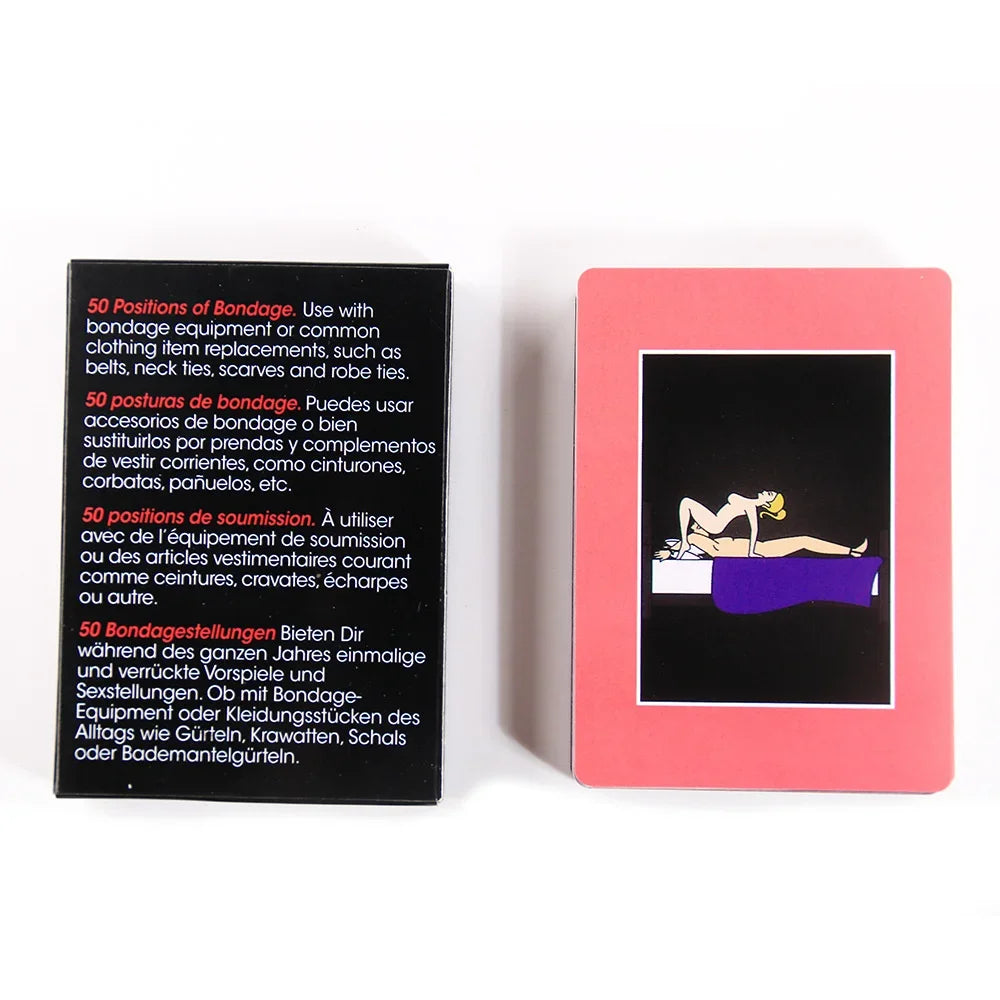 Couples' Position Card Game