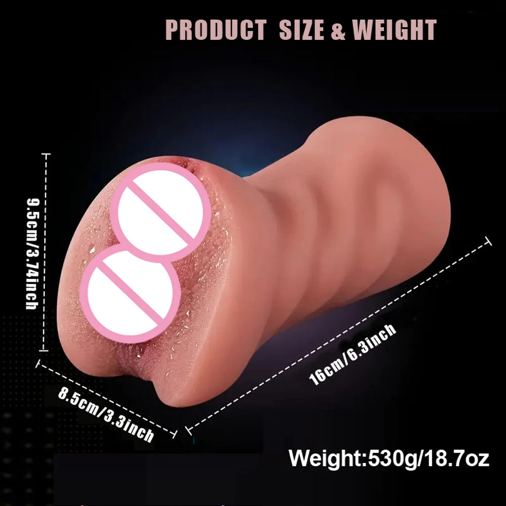 Sex Toys for Men Vagina Male Masturbators Cup Real Pussy Real Vagina Sextoys TPE Adult Product 3D Realistic Masturbator Sex Toy