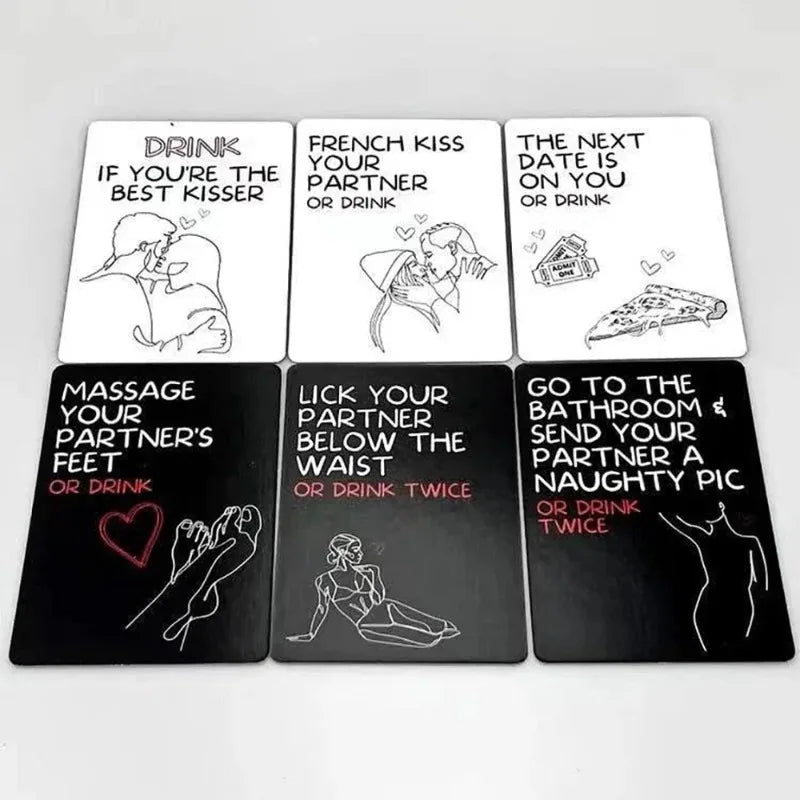 English Adult Sexual Position Cards Role Playing Games Bedroom Commands Sex Toys for Couples 18+ Erotic Products  Sex Toys