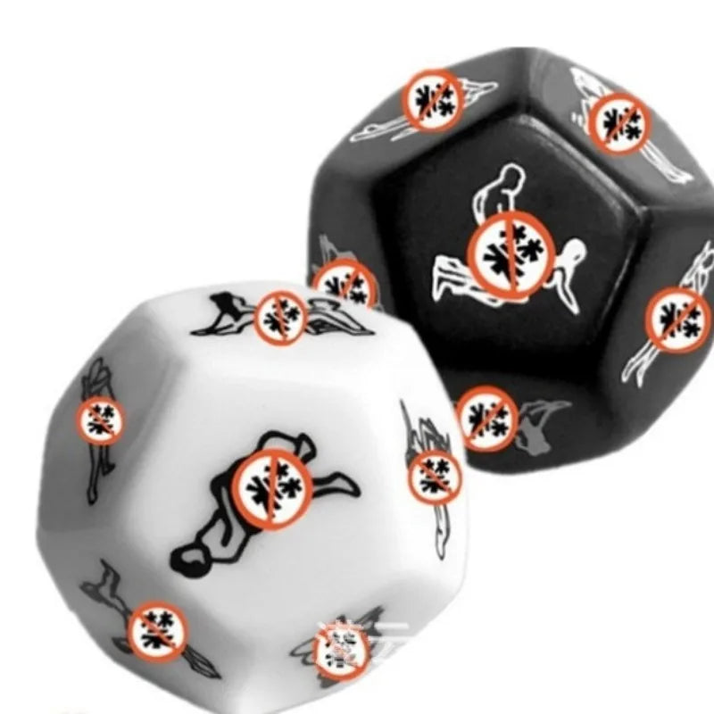 12-Sided Couples' Foreplay Dice Game
