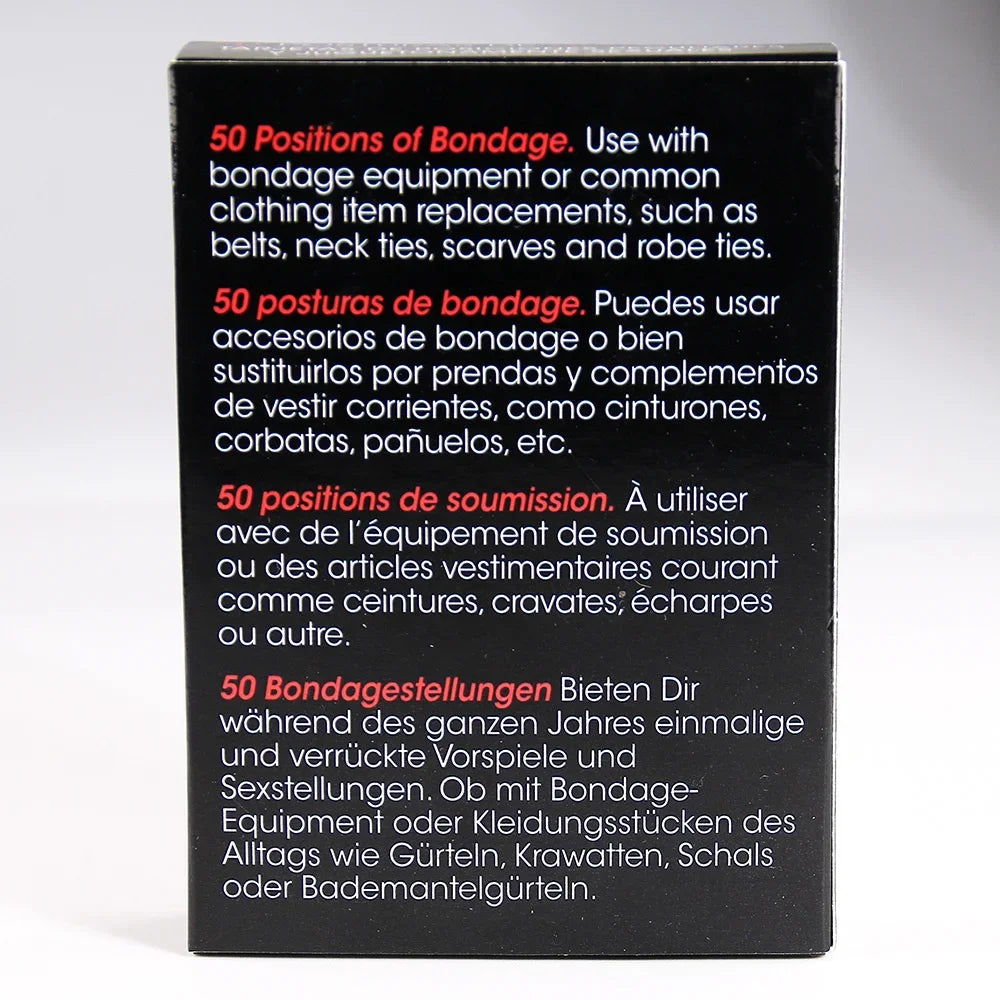 Couples' Position Card Game
