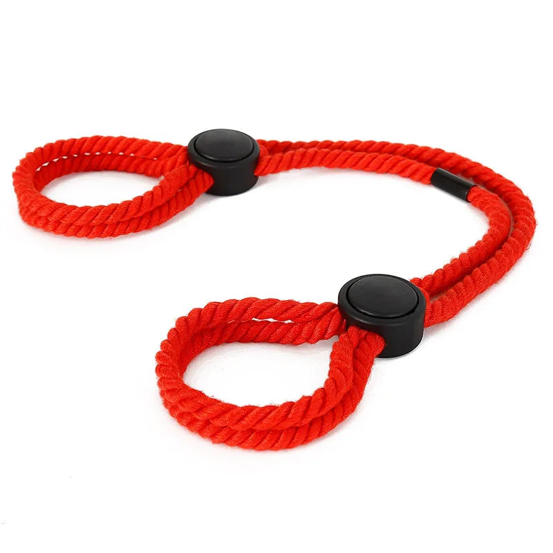 Adjustable Wrist Restraint Cuffs — Soft Bondage Set