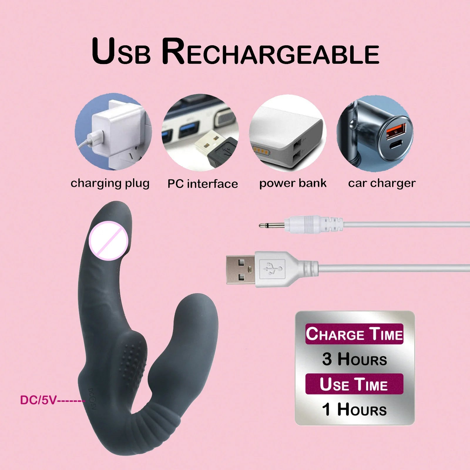 Sex Toys for Women, Female Wearable Dildos, Lesbian Dildos, Double-vibrating Double-headed Dildos Realistic Dildos, Fake Penises