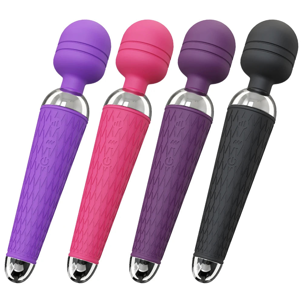Sex Toy  AV Vibrator for Women Clitoris Stimulator Nipple G Spot Magic-Wand Dildo Female Vibrating Masturbation Adult Sex Toys