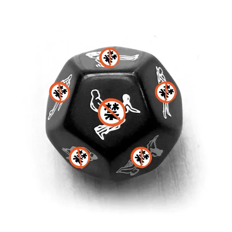 12-Sided Couples' Foreplay Dice Game