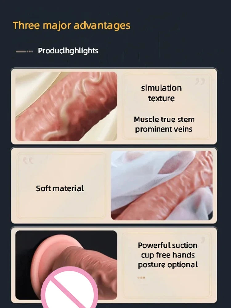 Realistic Dildos Sex Toys for Women Suction Cup Masturbator Big Dick Vibrator Anal Penis Dildo Adult Sex Toy Supplies 18+