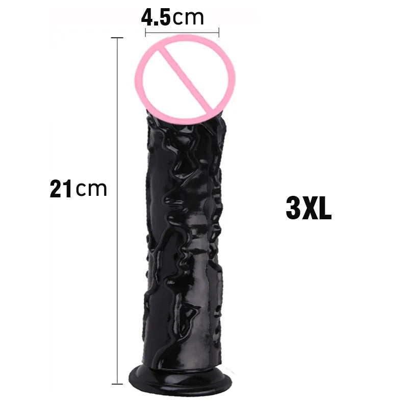 Realistic Vibrating Dildo for Couples