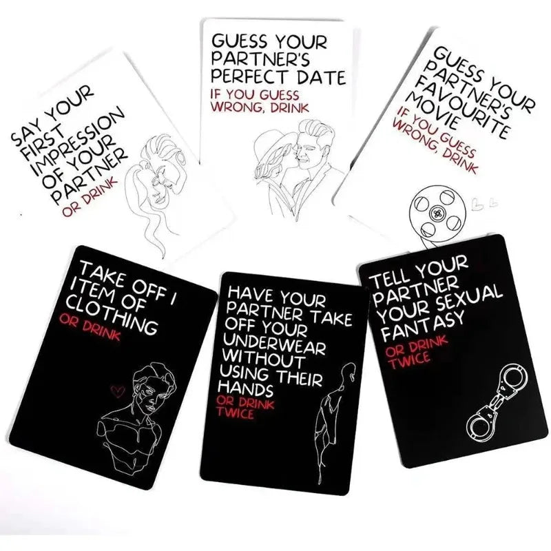 Couples' Position Card Game