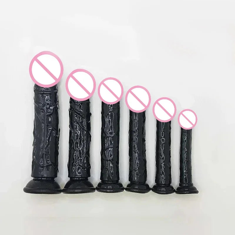 Realistic Silicone Dildo — Multiple Sizes