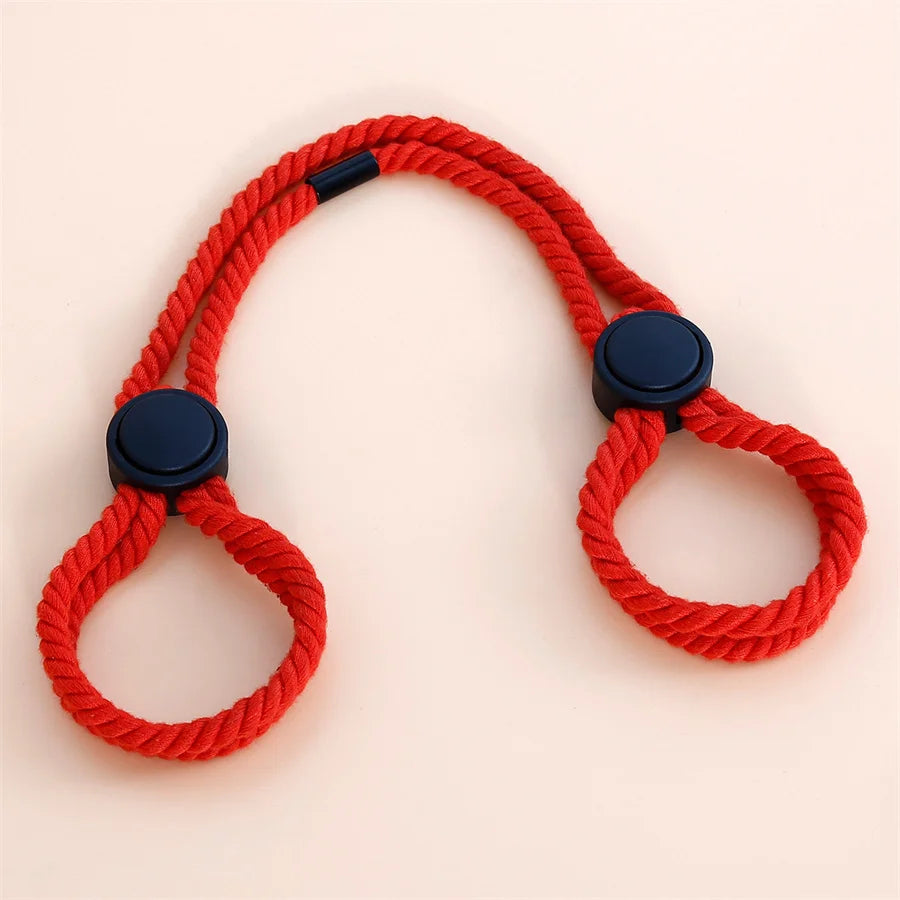 Adjustable Wrist Restraint Cuffs — Soft Bondage Set