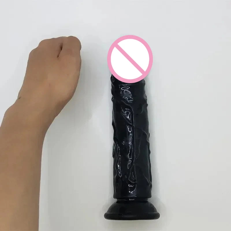 Realistic Silicone Dildo — Multiple Sizes