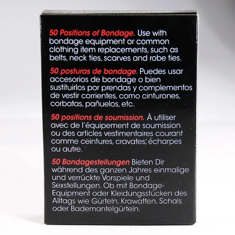 Couples' Position Card Game