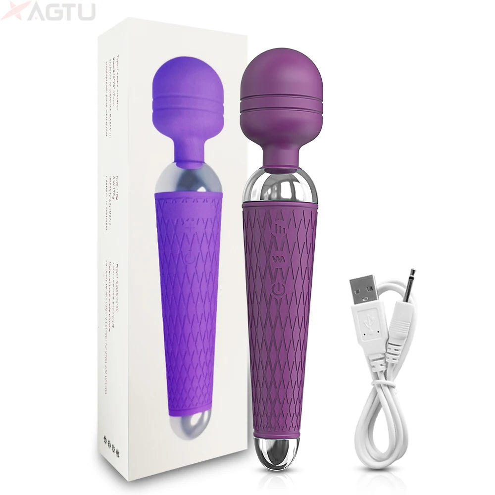 Magic Wand AV Vibrator — Clitoral & G-Spot Stimulator