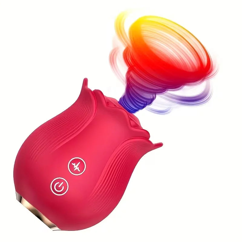 Sex Toy Rose Stimulating Massage Clitoral Suction Device Waterproof Silicone 10 Modes Vibrator Orgasm Masturbator Adult Game Toy