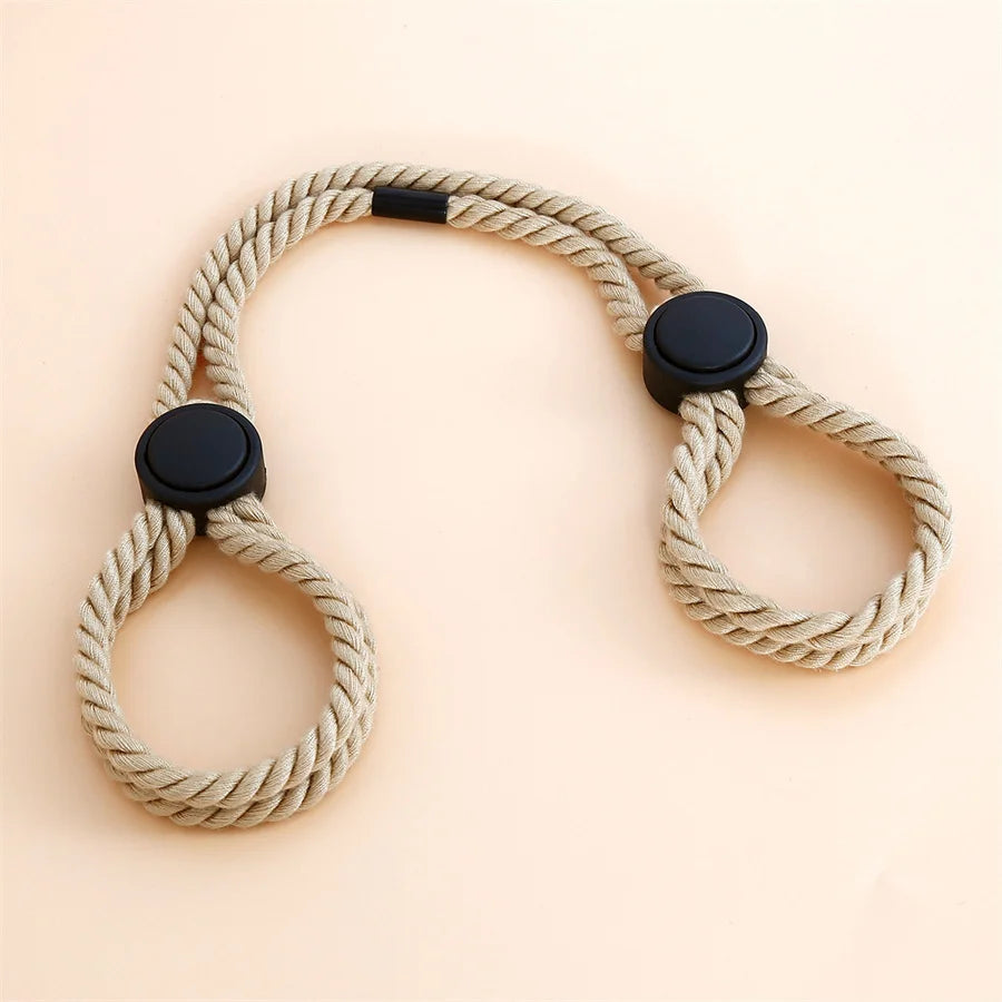 Adjustable Wrist Restraint Cuffs — Soft Bondage Set