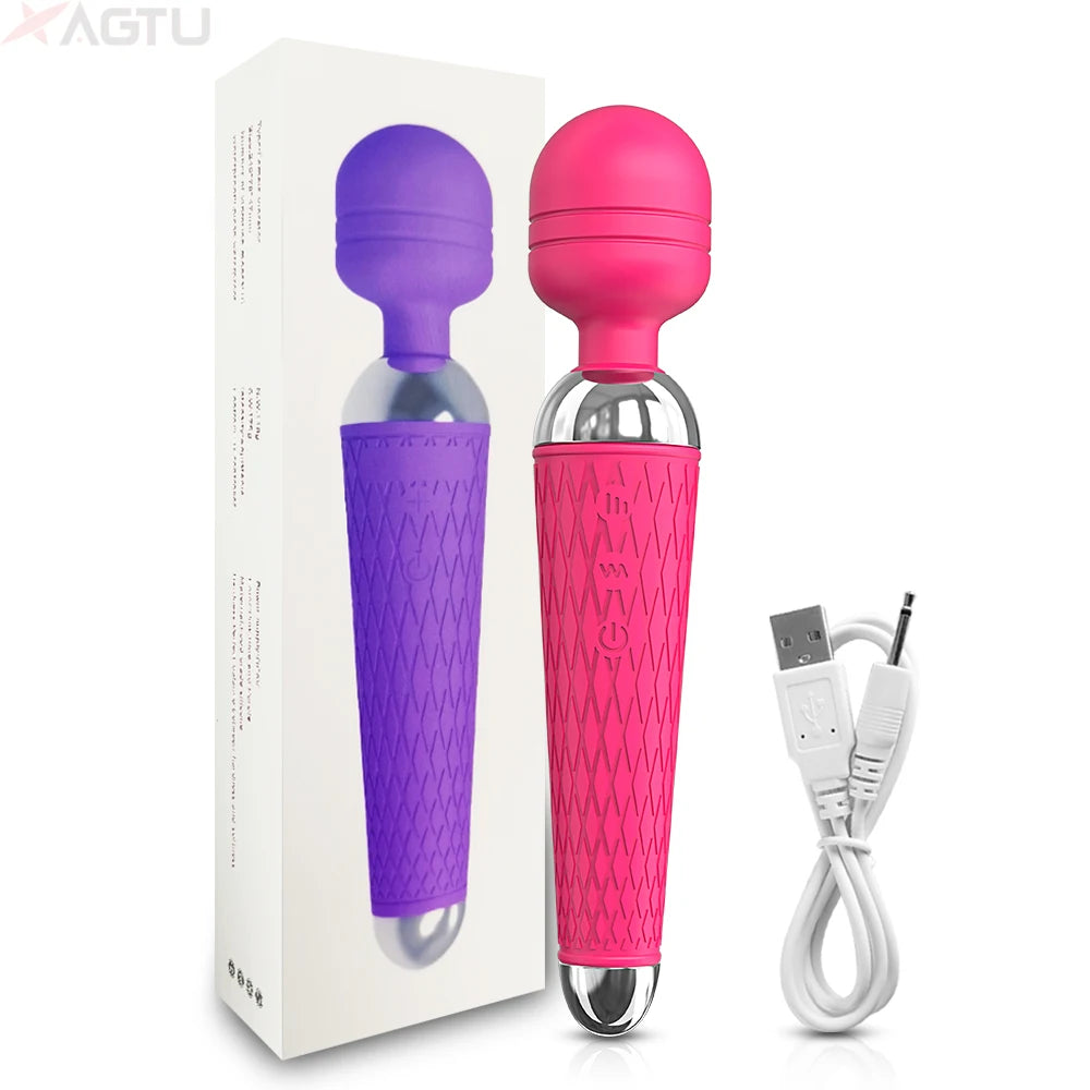 Magic Wand AV Vibrator — Clitoral & G-Spot Stimulator