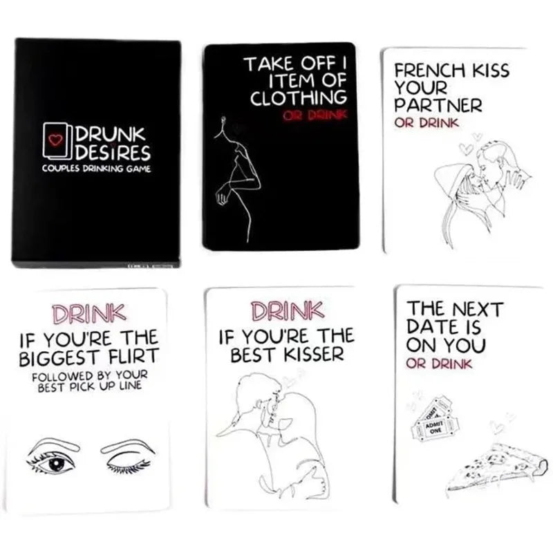 Couples' Position Card Game