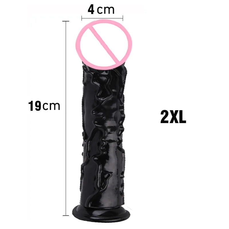 Realistic Vibrating Dildo for Couples