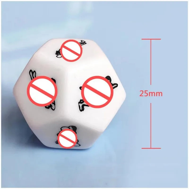 12-Sided Couples' Foreplay Dice Game