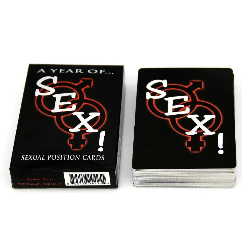 English Adult Sexual Position Cards Role Playing Games Bedroom Commands Sex Toys for Couples 18+ Erotic Products  Sex Toys