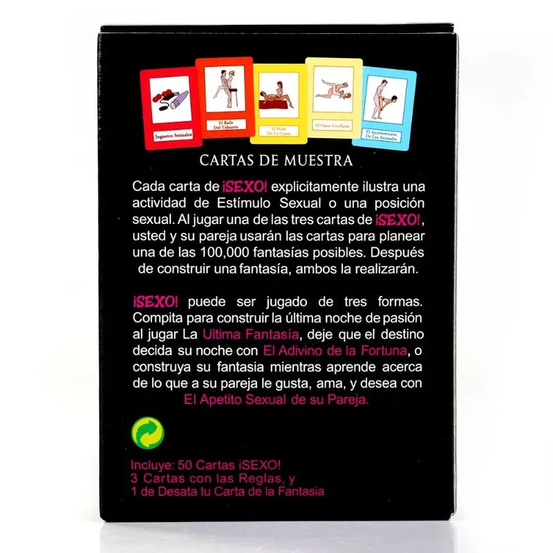 Couples' Position Card Game